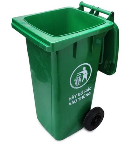 Ưu điểm của thùng đựng rác có bánh xe