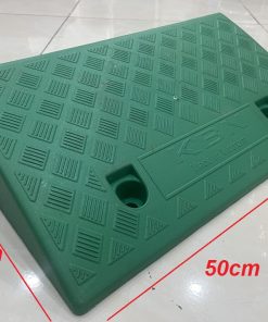 Dốc bục dẫn xe lên xuống bậc cao 13cm nhựa xanh KBN sản xuất