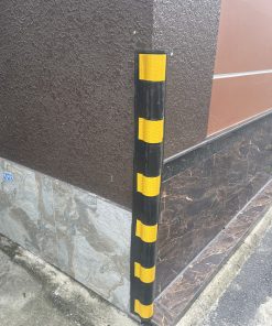 Thanh ốp cột cao su bo góc 1200 x 100 x 10mm chống va phản quang