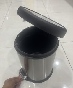 Thùng rác inox 5 lít đạp chân sang trọng