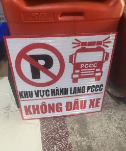 Biển báo khu vực hành lang PCCC